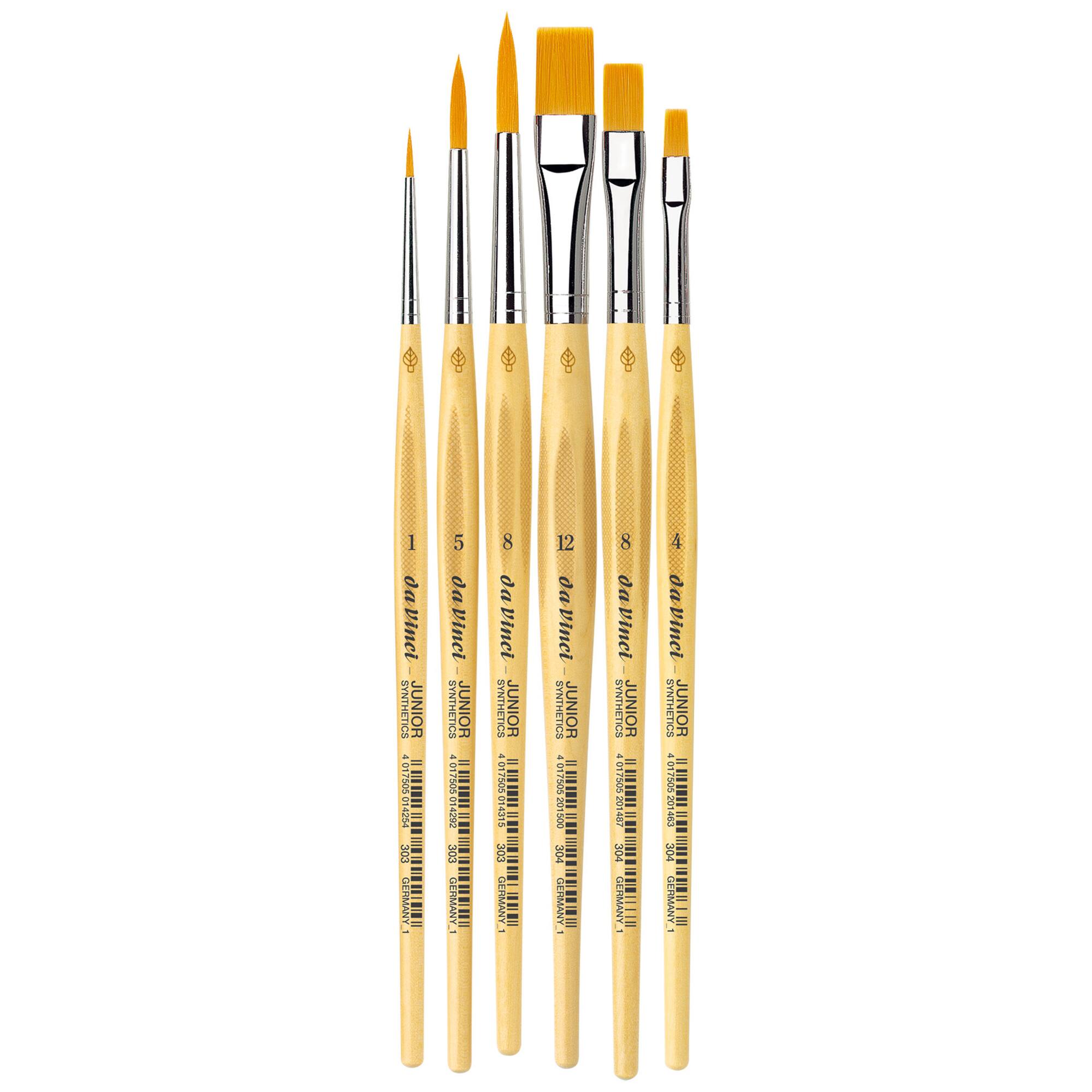 da Vinci JUNIOR Synthetics Piece Brush Set